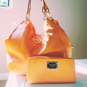 Set - MK Bag and Wallet